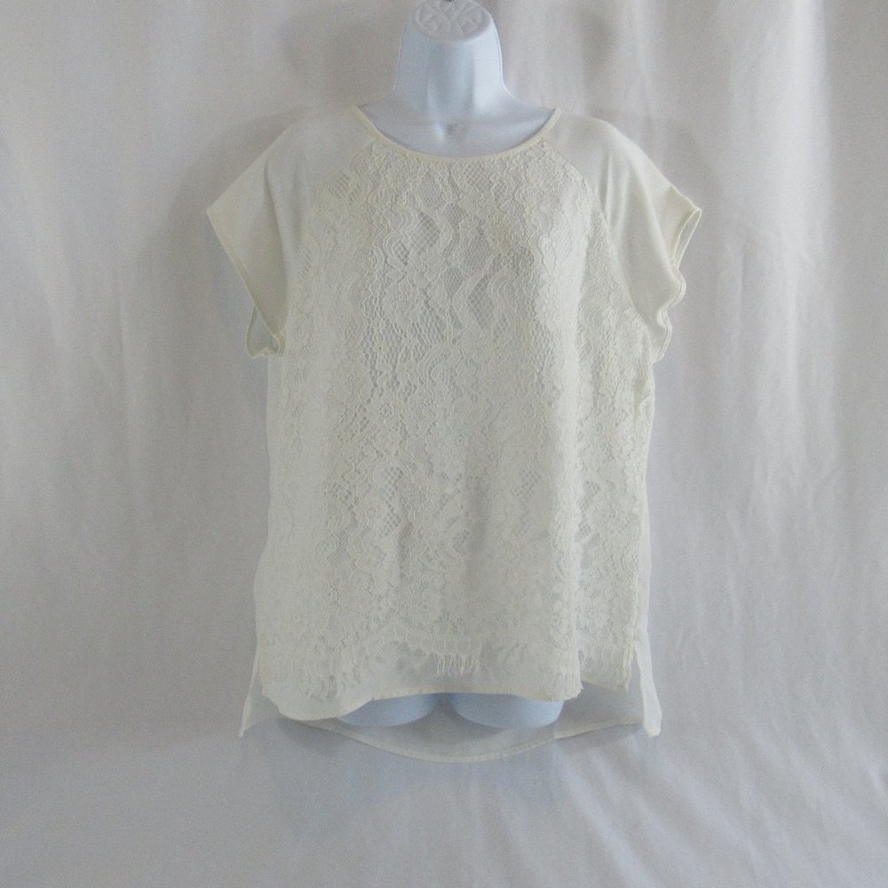 Women's short sleeved pullover blouse